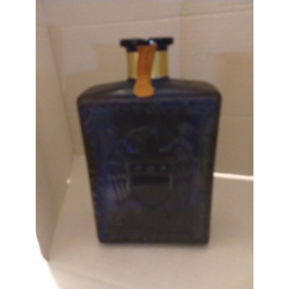 JW Dant American Legion 50th Anniversary 1969 Blue Decanter Empty Collectible - Picture 4 of 10